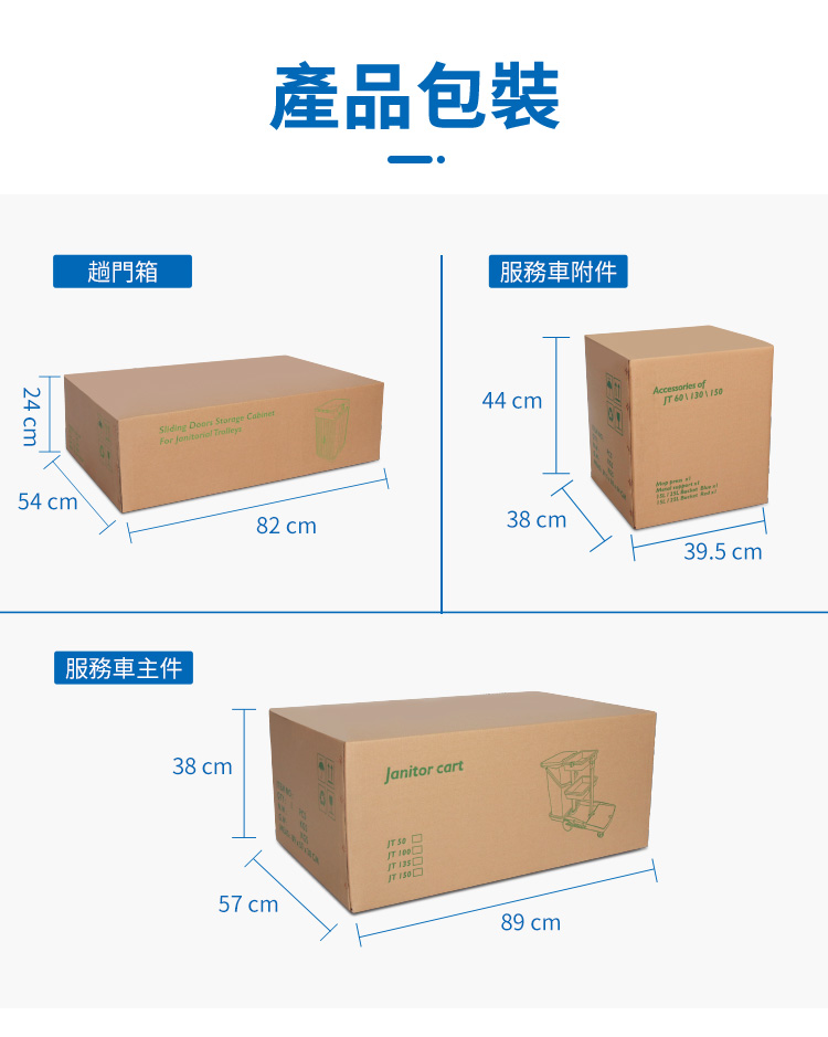 CT施達 清潔服務手推車  配趟門儲物箱 捲簾頂蓋 - Cleanic Cleaning Equipment